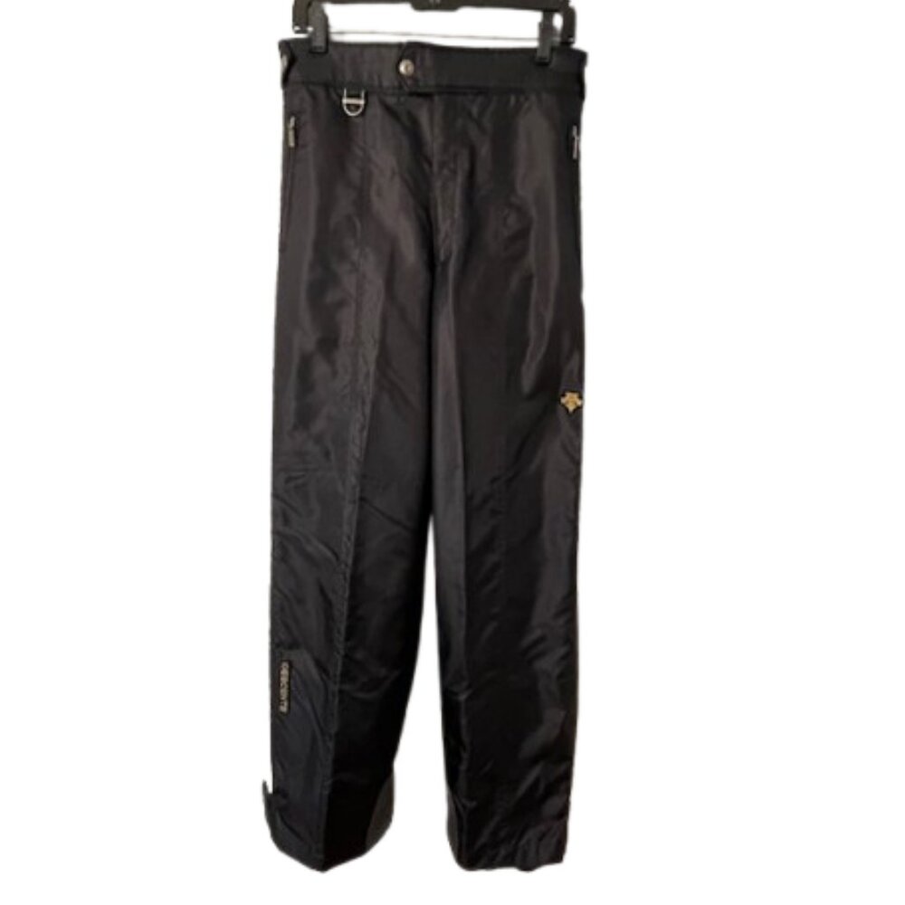 Descente Entrant SC Insulated Side Zip Ski Snow Pants Waterproof Size 36